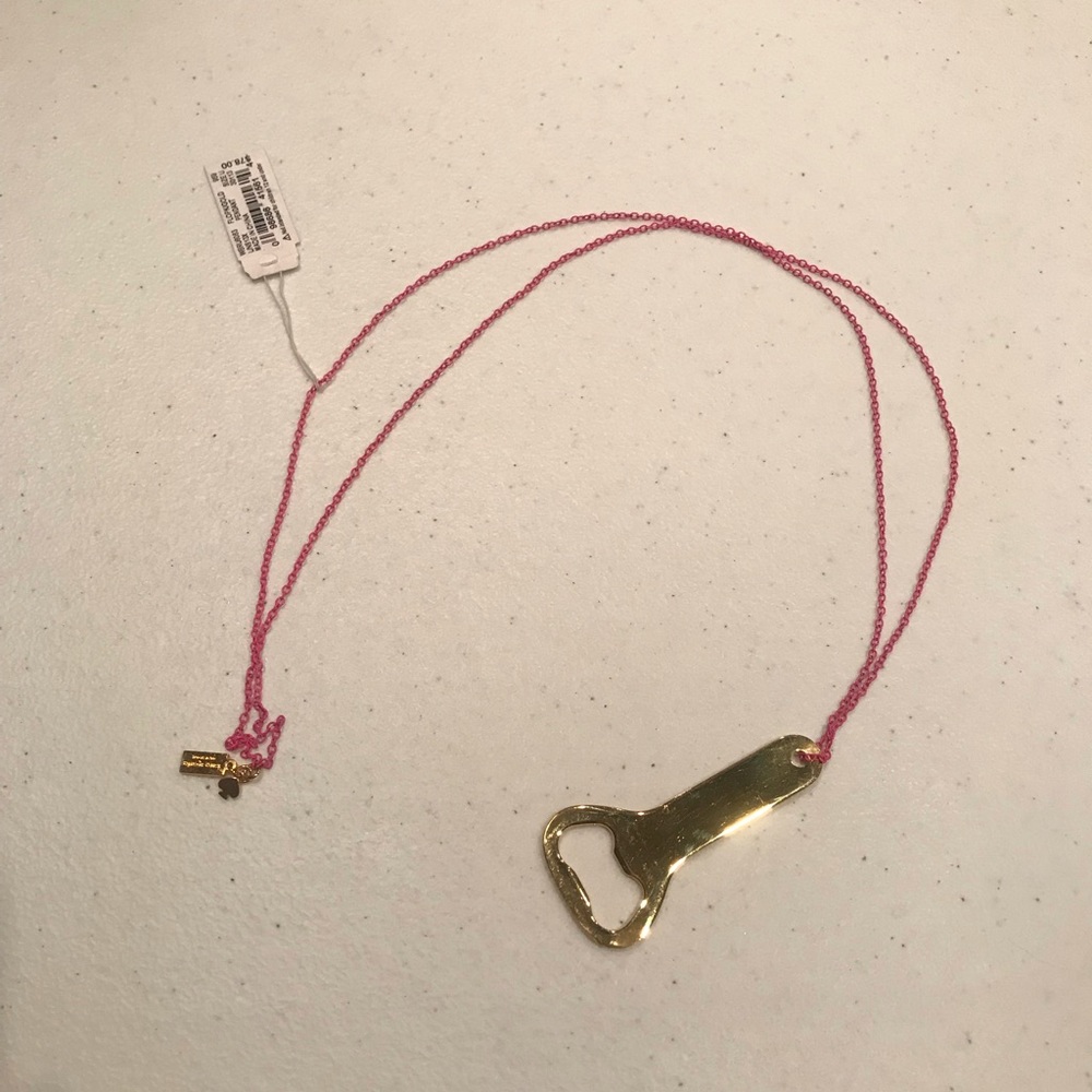 kate spade bottle opener necklace